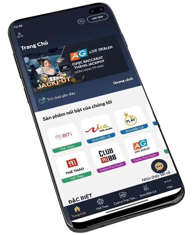 Giao diện cá cược thể thao trên di động 98win5